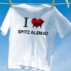 Camiseta Spitz alemao