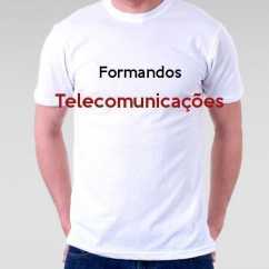 Camiseta Formandos Telecomunicações