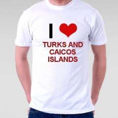 Camiseta Turks And Caicos Islands