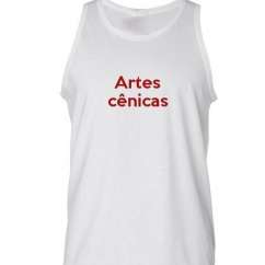 Camiseta Regata Artes Cênicas