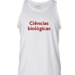 Camiseta Regata Ciências Biológicas