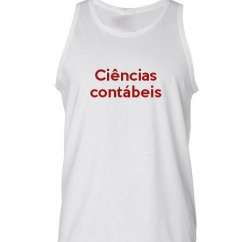Camiseta Regata Ciências Contábeis