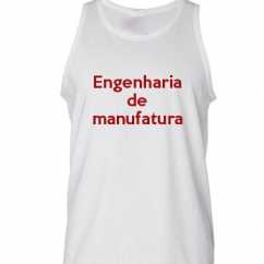 Camiseta Regata Engenharia De Manufatura