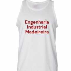 Camiseta Regata Engenharia Industrial Madeireira