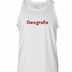 Camiseta Regata Geografia