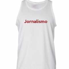 Camiseta Regata Jornalismo