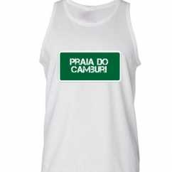 Camiseta Regata Praia Praia Do Camburi