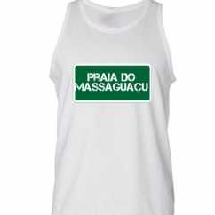 Camiseta Regata Praia Praia Do Massaguaçu