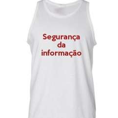 Camiseta Regata Segurança Da Informação
