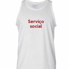 Camiseta Regata Serviço Social