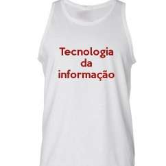 Camiseta Regata Tecnologia Da Informação