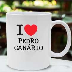 Caneca Pedro canario