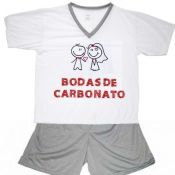 pijama Bodas de Carbonato