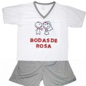 pijama Bodas de Rosa