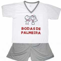 Pijama Bodas De Palmeira